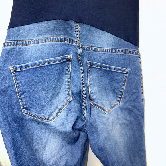 Women's S.O.N.G. Maternity Jeans Size Small Blue - Picture 6 of 9